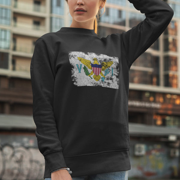 US Virgin Islands Flag Sweatshirt