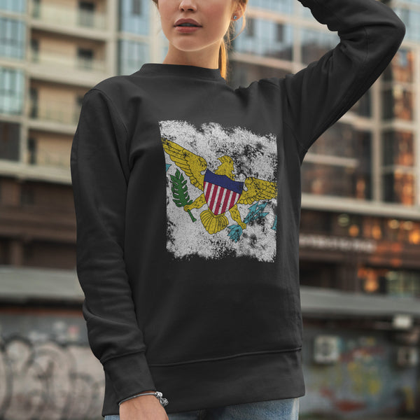 US Virgin Islands Flag Sweatshirt