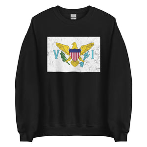 US Virgin Islands Flag Sweatshirt