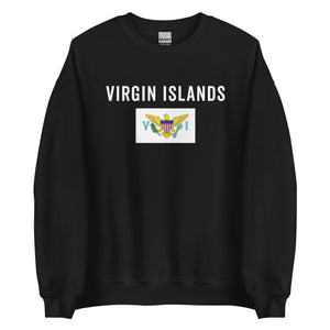 Virgin Islands USA Flag Sweatshirt