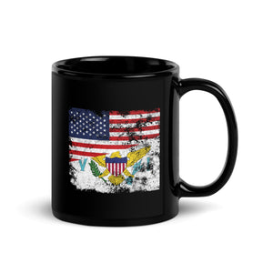 Virgin Islands USA USA Flag Mug