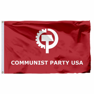USA Communist Party Flag - 90x150cm(3x5ft) - 60x90cm(2x3ft)