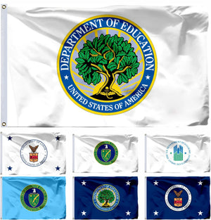 USA Department of Education, Housing, Energy, Labor Flags - 90x150cm(3x5ft) - 60x90cm(2x3ft)