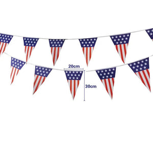 USA Flag Bunting Banner Collection - 25Pcs