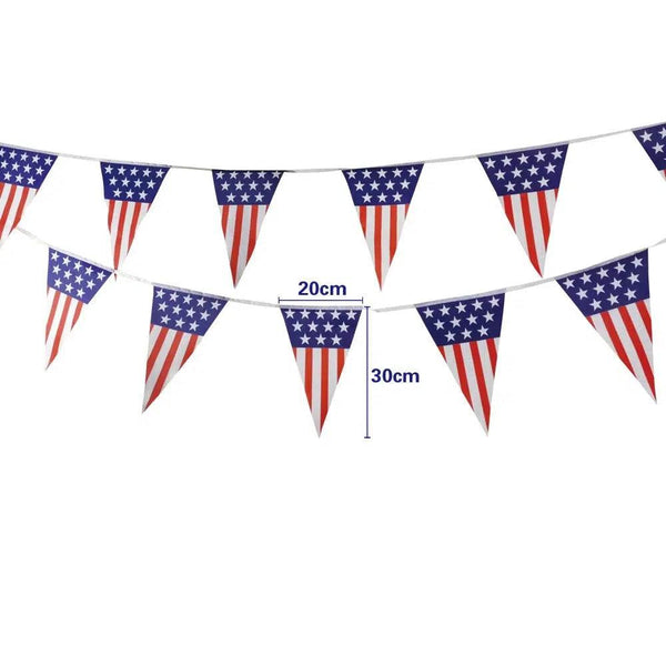 USA Flag Bunting Banner Collection - 25Pcs