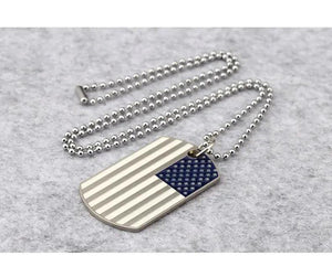 USA Flag Necklace