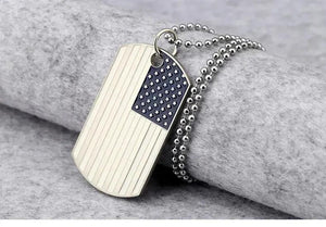 USA Flag Necklace