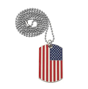 USA Flag Necklace