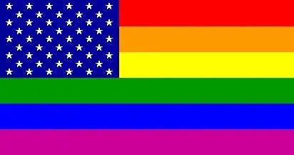 USA Pride Flag - 90x150cm(3x5ft) - 60x90cm(2x3ft) - LGBTQIA2S+
