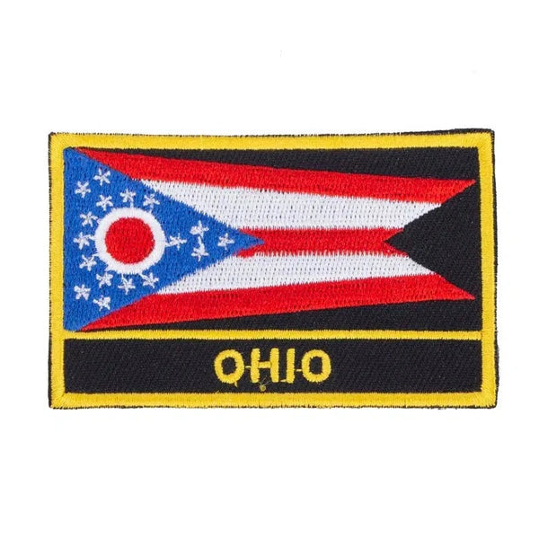 USA State Flag Patches - Sew On/Iron On Patch