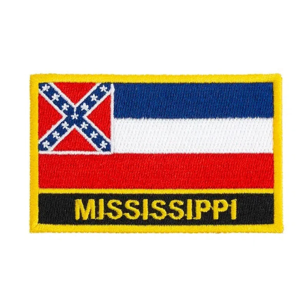 USA State Flag Patches - Sew On/Iron On Patch