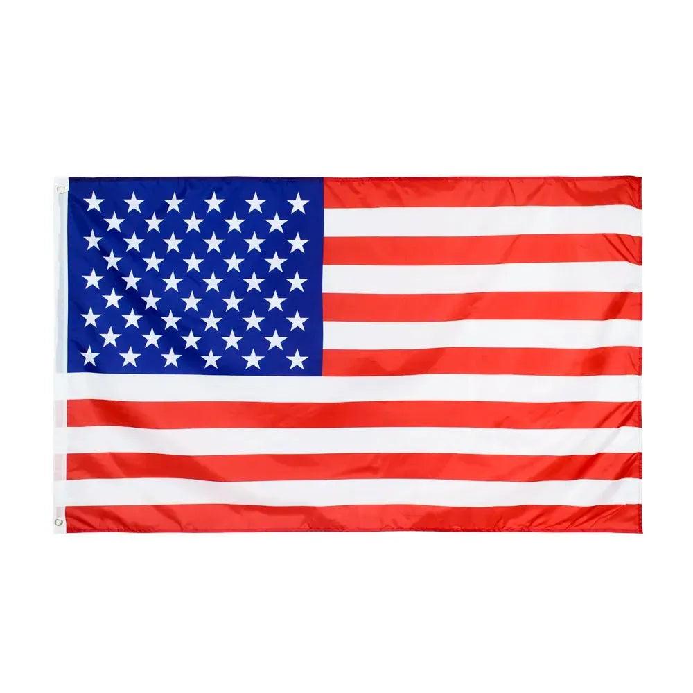 60s～ アメリカ国旗 3x5フィート USA Flag - 90x150cm(3x5ft) - 60x90cm(2x3ft) - Flag Nation