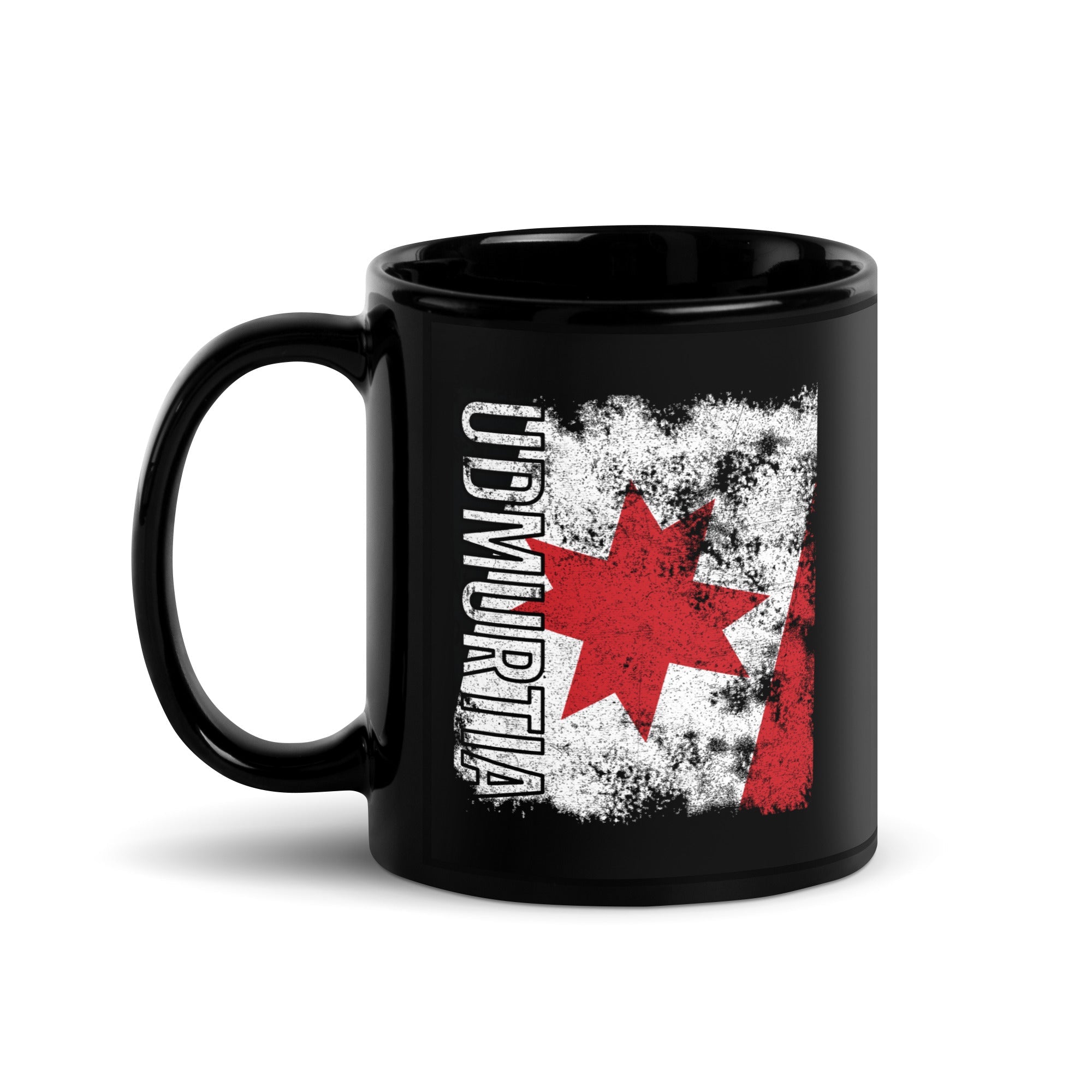 Udmurtia Flag - Distressed Flag Mug