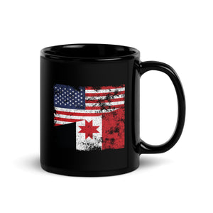 Udmurtia USA Flag Mug