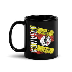 Uganda Flag - Distressed Flag Mug