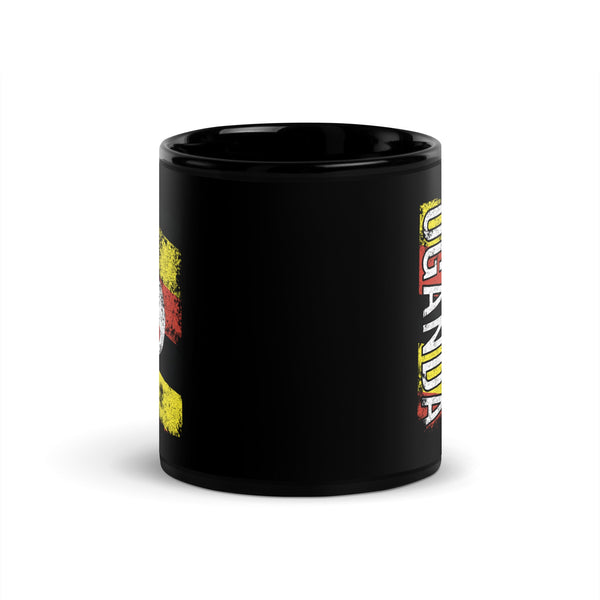 Uganda Flag - Distressed Flag Mug