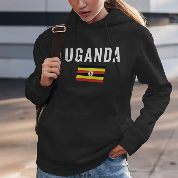 Uganda Flag Hoodie