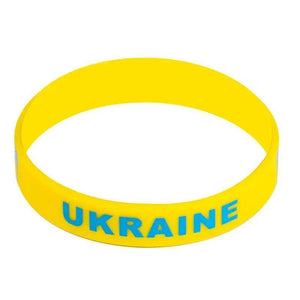 Ukraine Flag Bracelet Collection - Silicone Wristband