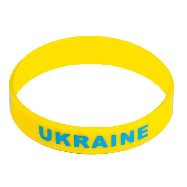 Ukraine Flag Bracelet Collection - Silicone Wristband