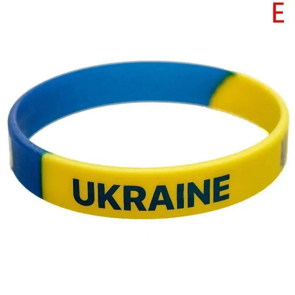 Ukraine Flag Bracelet Collection - Silicone Wristbands