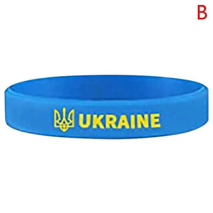 Ukraine Flag Bracelet Collection - Silicone Wristbands