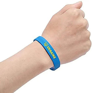 Ukraine Flag Bracelet Collection - Silicone Wristbands