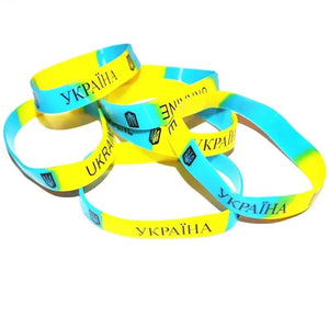 Ukraine Flag Bracelet Collection - Silicone Wristbands