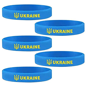 Ukraine Flag Bracelet Collection - Silicone Wristbands
