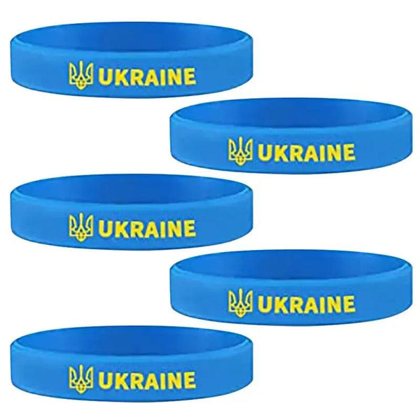 Ukraine Flag Bracelet Collection - Silicone Wristbands