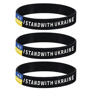 Ukraine Flag Bracelet Collection - Silicone Wristbands