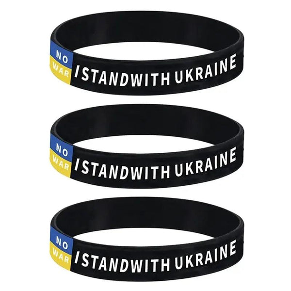 Ukraine Flag Bracelet Collection - Silicone Wristbands
