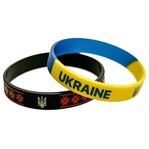 Ukraine Flag Bracelet Collection - Silicone Wristbands