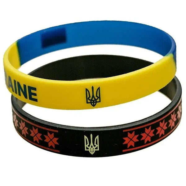 Ukraine Flag Bracelet Collection - Silicone Wristbands