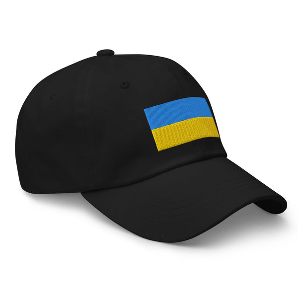 Ukraine Flag Cap - Adjustable Embroidered Dad Hat