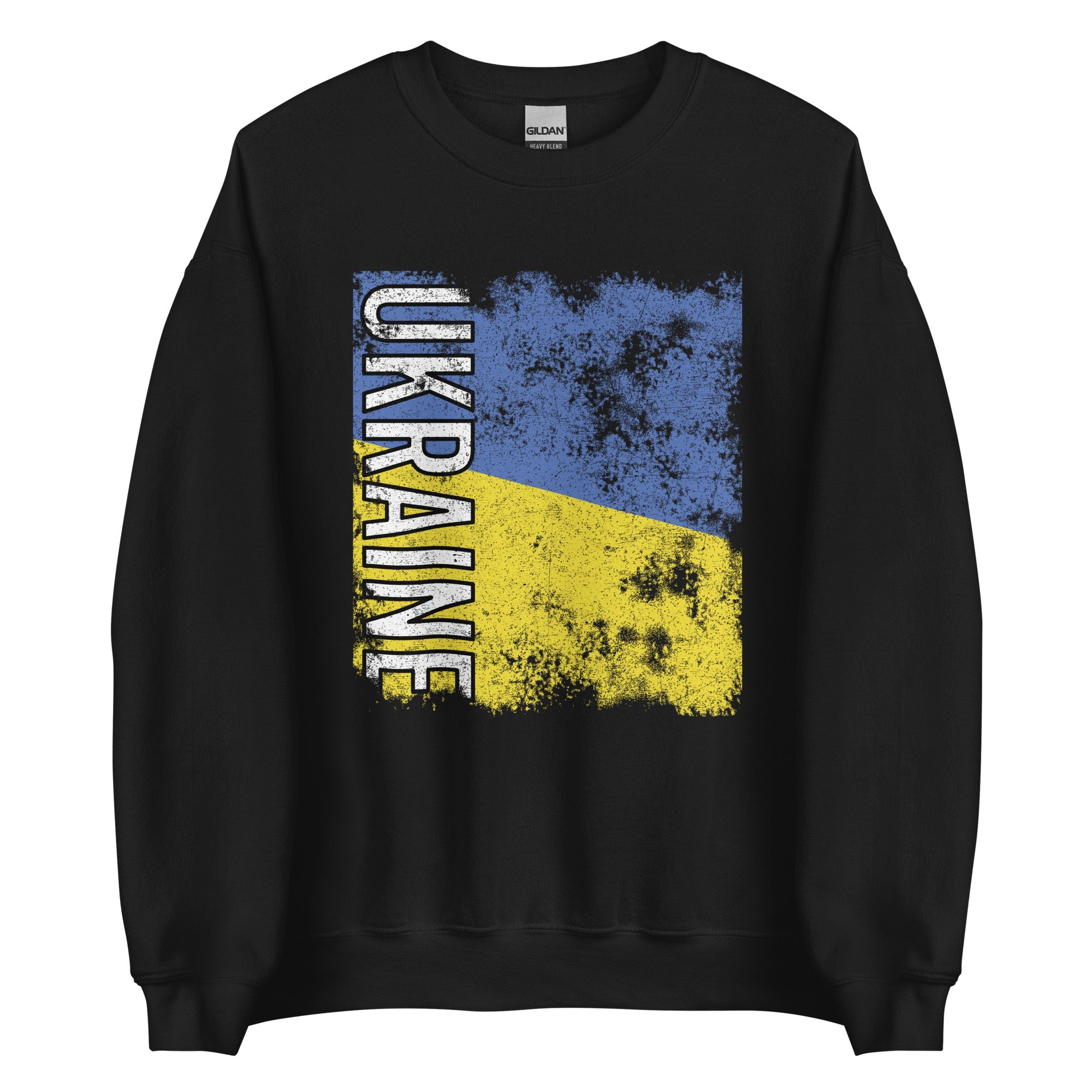 Ukraine Flag - Distressed Flag Sweatshirt