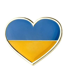 Ukraine Friendship Flag Lapel Pin Collection - Enamel Pin Flag