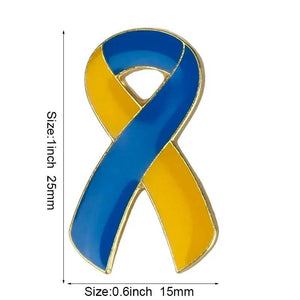 Ukraine Friendship Flag Lapel Pin Collection - Enamel Pin Flag