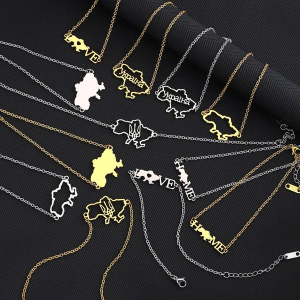 Ukraine Map Bracelet Collection