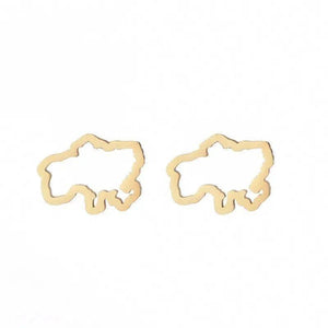 Ukraine Map Earrings Collection