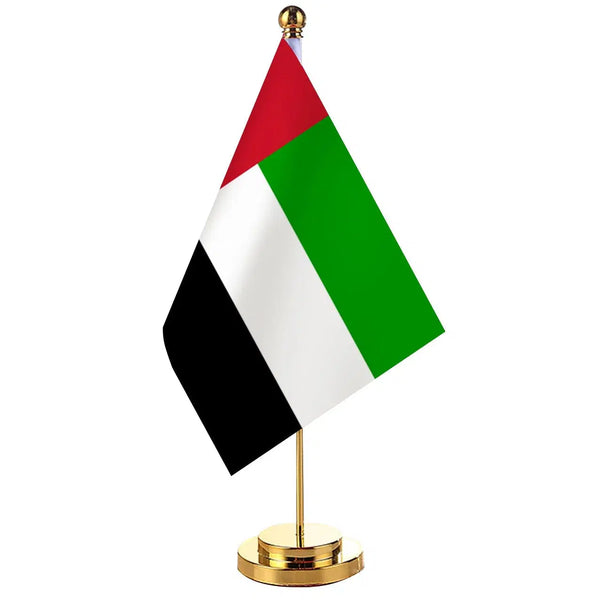 United Arab Emirates Desk Flag - Small Office Table Flag