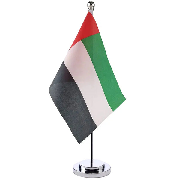 United Arab Emirates Desk Flag - Small Office Table Flag