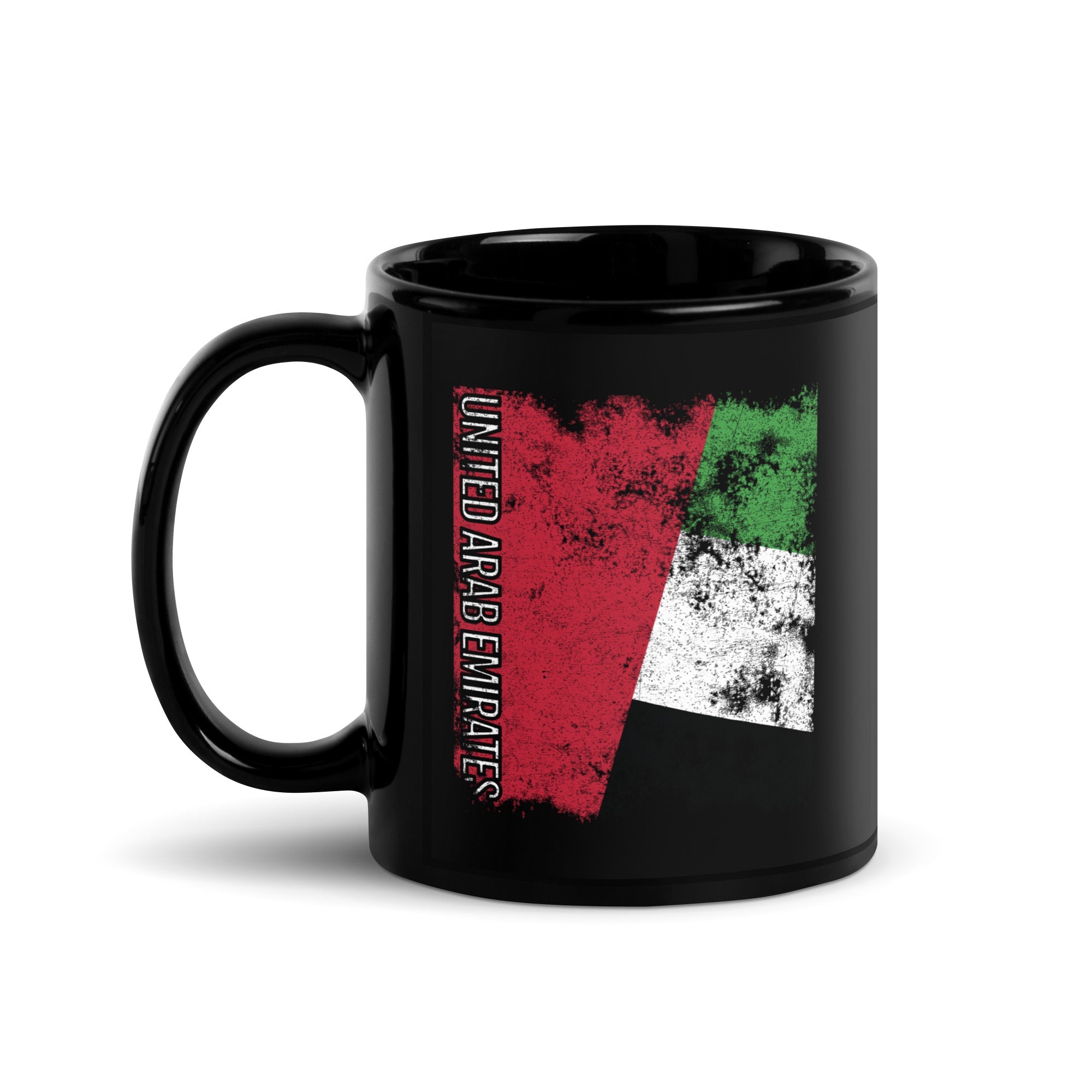 United Arab Emirates Flag - Distressed Flag Mug