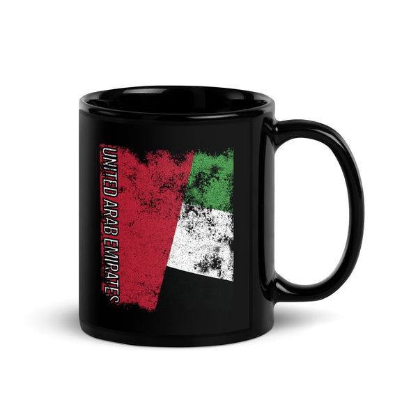 United Arab Emirates Flag - Distressed Flag Mug