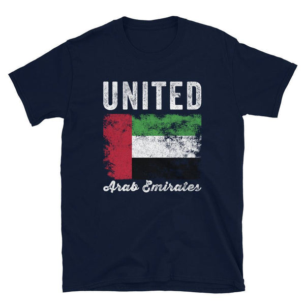 United Arab Emirates Flag Distressed T-Shirt