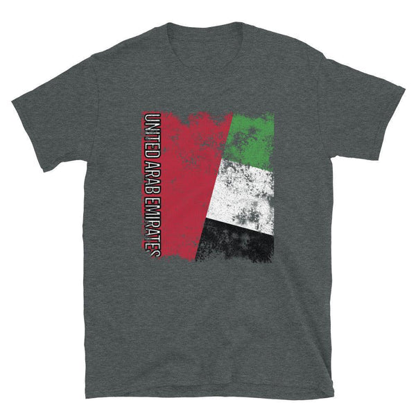 United Arab Emirates Flag Distressed T-Shirt