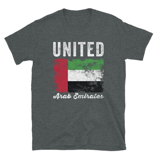 United Arab Emirates Flag Distressed T-Shirt