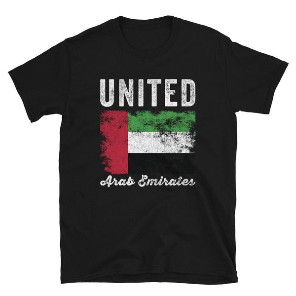 United Arab Emirates Flag Distressed T-Shirt