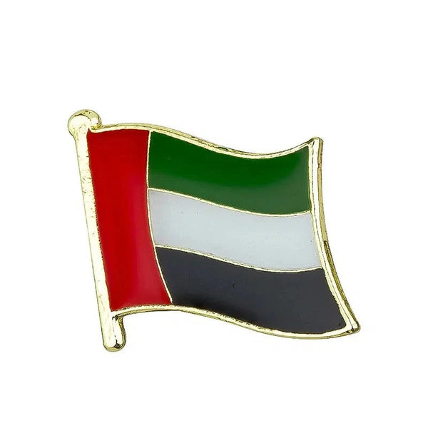 United Arab Emirates Flag Lapel Pin - Enamel Pin Flag