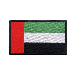 United Arab Emirates Flag Patch - Iron On/Hook & Loop Patch