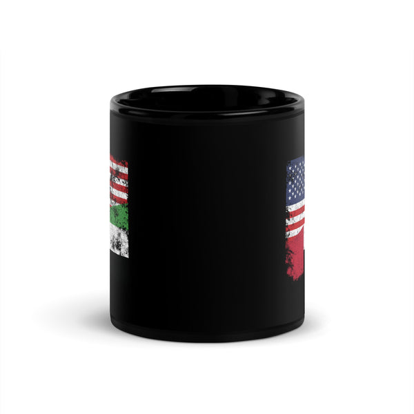 United Arab Emirates USA Flag Mug